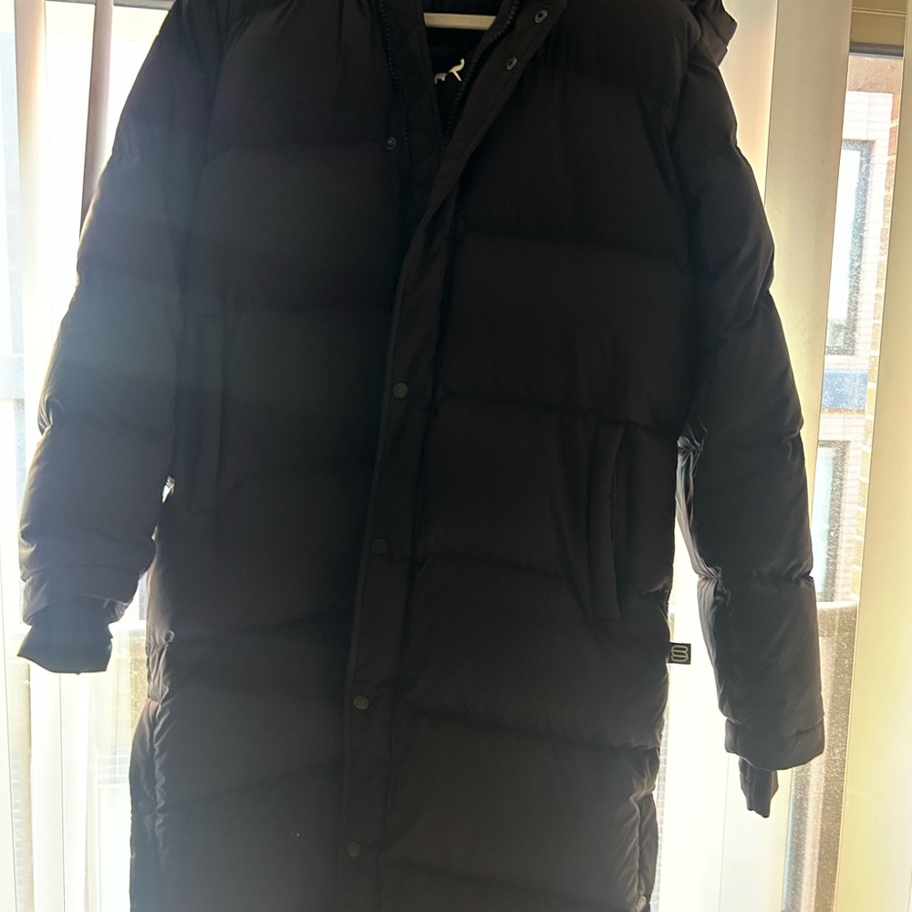 Black Puffer Coat